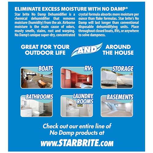 STAR BRITE 085412 NO DAMP DEHUMIDIFIER 12 OZ.