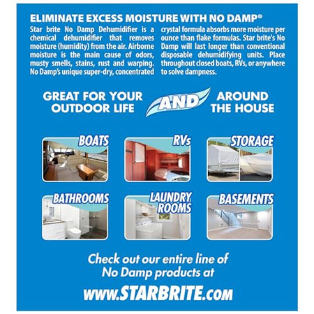 STAR BRITE 085412 NO DAMP DEHUMIDIFIER 12 OZ.