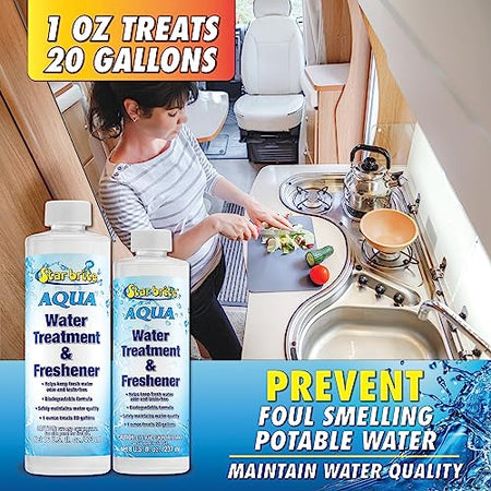STAR BRITE 097008 Water Treatment & Freshener for Potable Water Systems Marine & Electronics