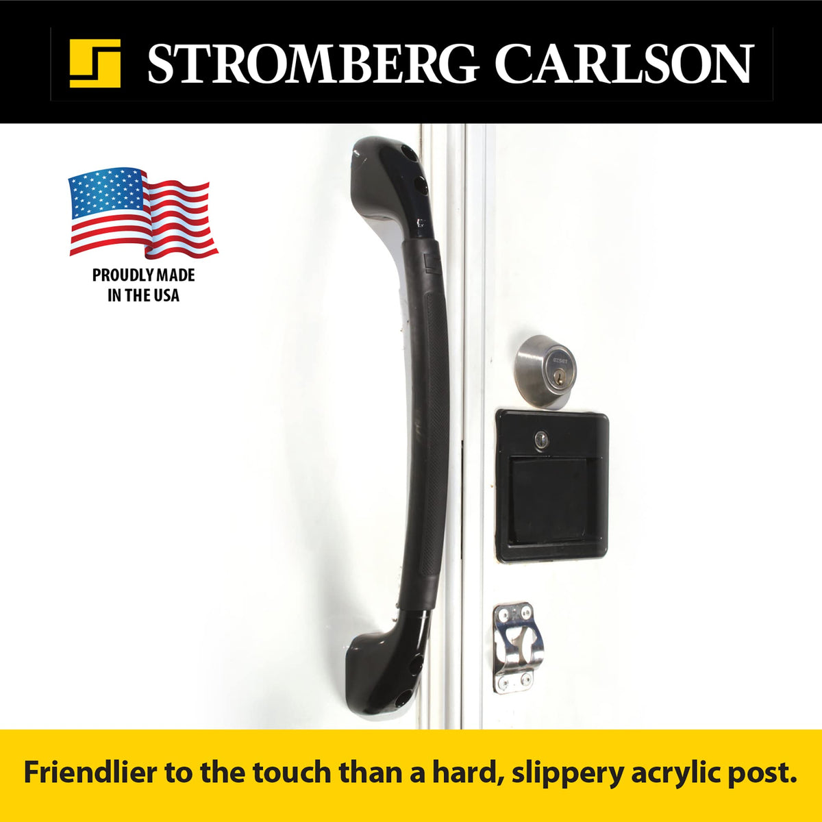 STROMBER AH-150 g Carlson RV Grab Bar – Entry Door Handle for RV, Camper, or Traile... RV & Camper