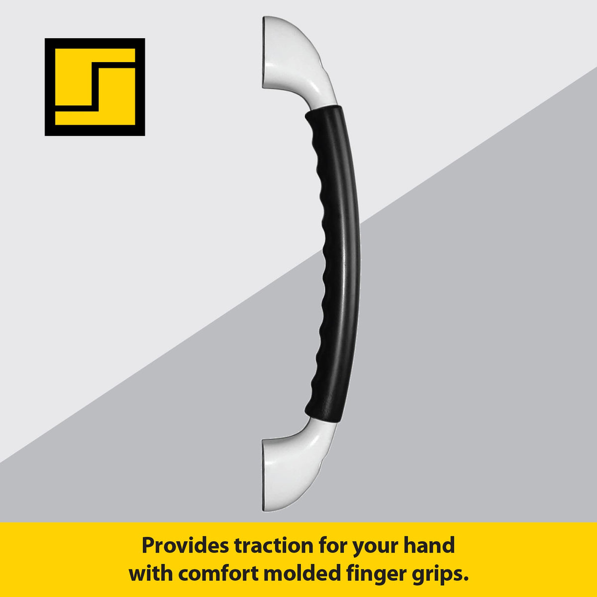 STROMBER AH150 SOFT TOUCH GRAB BAR BLK
