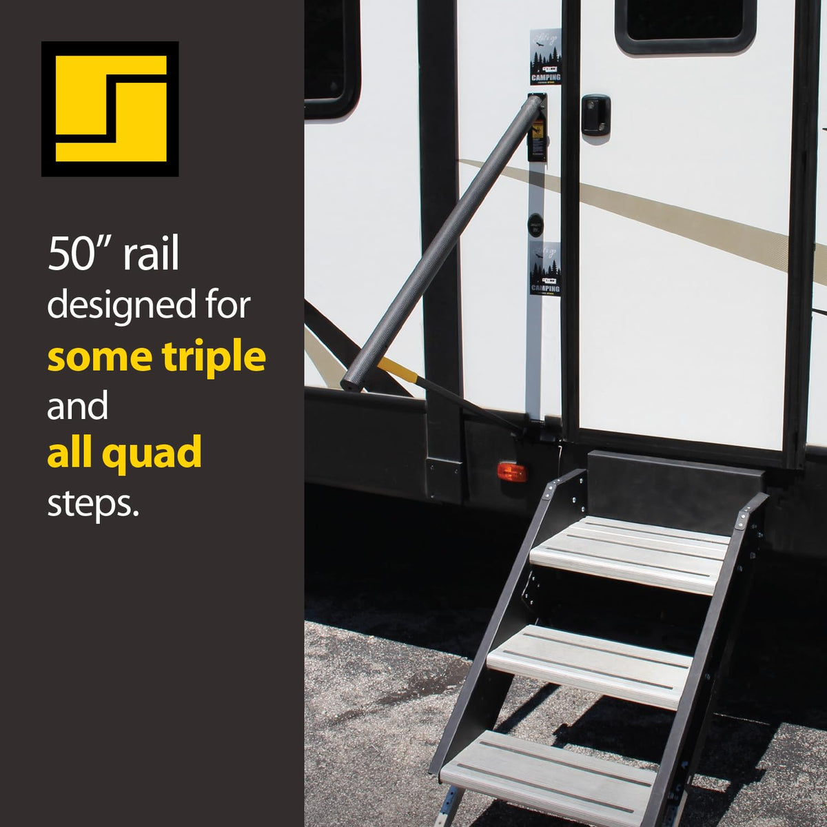 STROMBER AR-50 g Carlson Lend-A-Hand Banister Rail - RV Handrail for Safe & Stead... RV & Camper