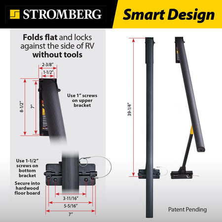 STROMBER AR-50 g Carlson  Lend-A-Hand Banister Rail - RV Handrail for Safe & Stead... RV & Camper