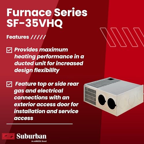 Suburban Suburban SF Series Ducted Low Profile Furnace SF-35VHQ 35,000 BTU/h LP Gas Furnace Model 2588A