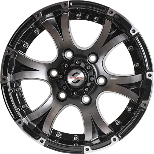 TASKMASTER 2560655BMF ALUMINUM - 15X6 6X5.5 BLACK MACHINE