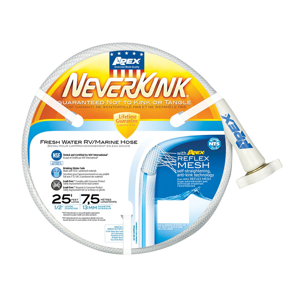 TEKNOR APEX 760225 1/2' X 25' NEVERKINK HOSE