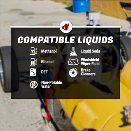 TERA PUMP A-TRFA01-XL-CH-1A-001 Battery Powered Chemical Resistant Fuel Transfer Pump