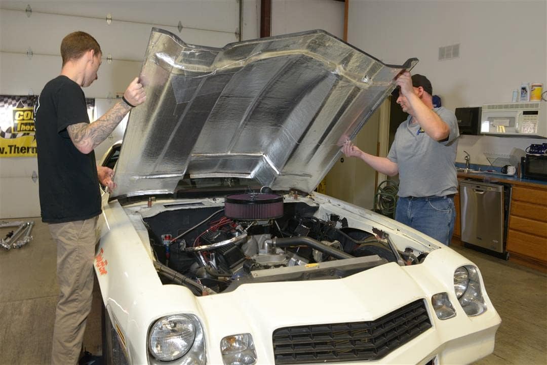 THERMO TEC 13590 Thermo-Tec 24 X 48 Adhesive Backed Heat Barrier Engine & Performance