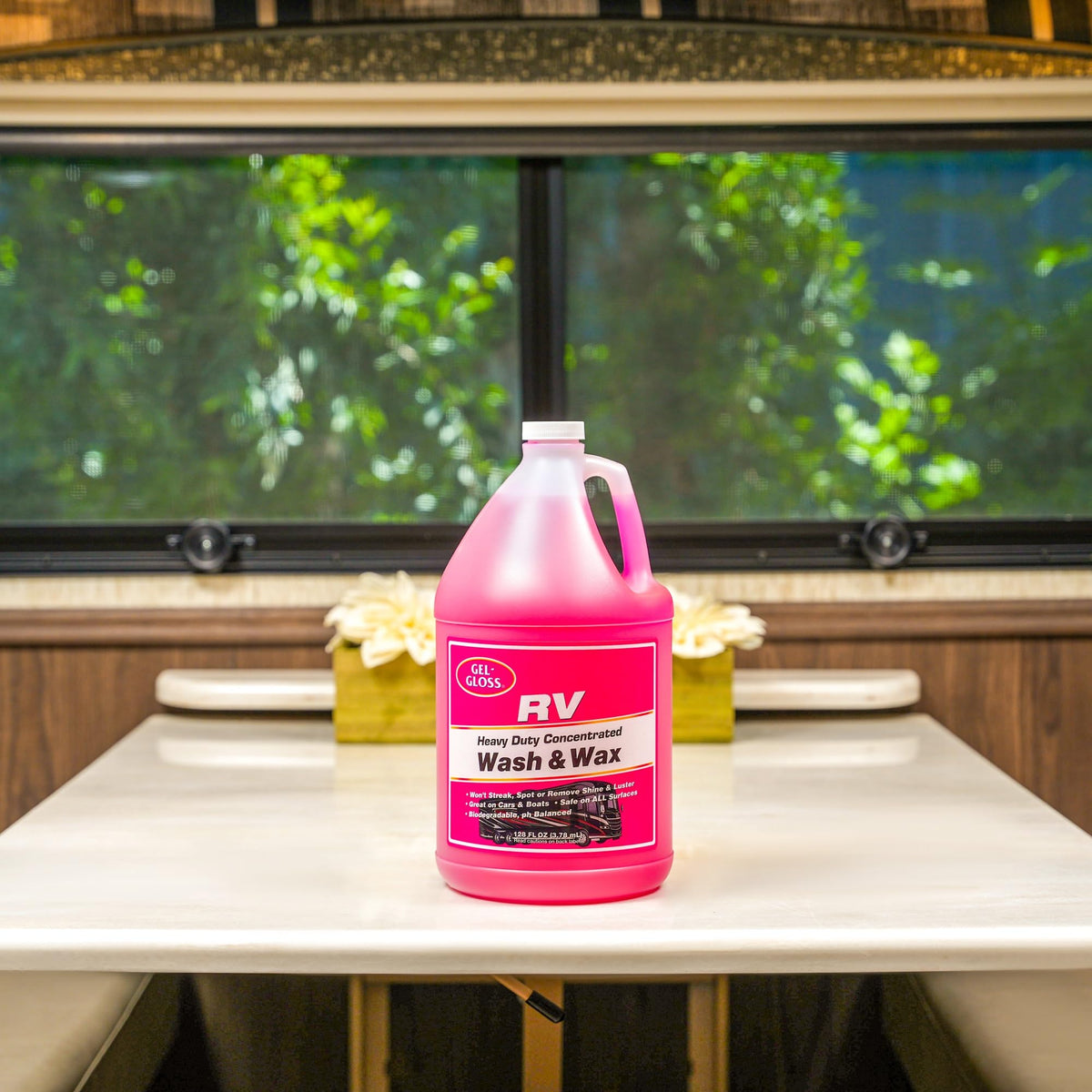 T.R. INDUSTY WW128 1GAL GG H/D RV WASH & WAX