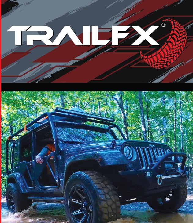 TRAILFX 110701 Tool Box Crossover Standard Single Lid With Struts Diamond Tread B...