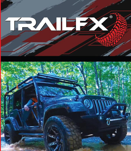 TRAILFX 110701 Tool Box Crossover Standard Single Lid With Struts Diamond Tread B...