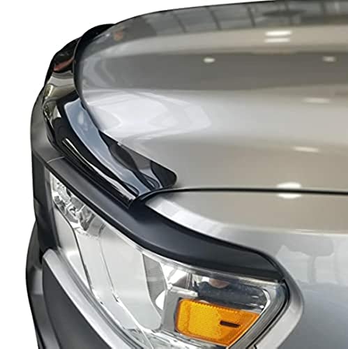 TRAILFX 8720H Bug Shield for Ram 1500 New Model 2019-2024 Smoke Acrylic Wrap-Arou...