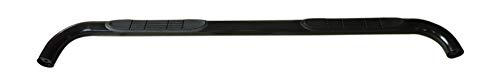 TRAILFX A0048B Nerf Bar Side Steps fits Ram 1500 Quad Cab 2011-2018 Black Powder C...