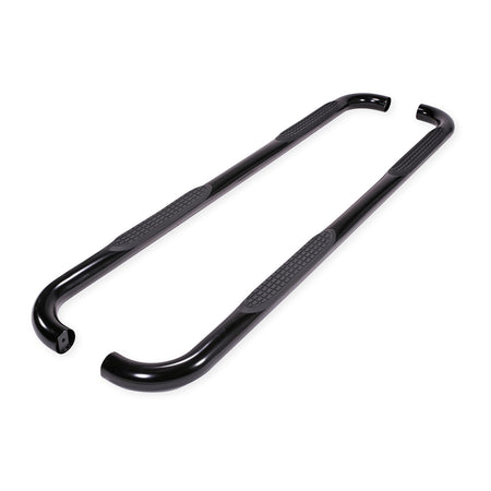 TRAILFX A0048B Nerf Bar Side Steps fits Ram 1500 Quad Cab 2011-2018 Black Powder C...