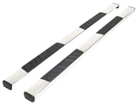 TRAILFX A4015S 4' T4 Series Cab Length Polished Trapezoid Step Bars Truck & Exterior