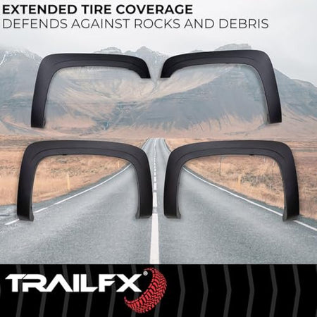 TRAILFX TFC3001OE OE STYLE FLARE SMOOTH SET OF 4