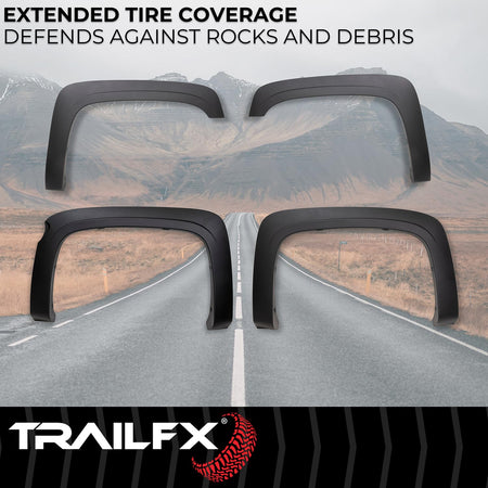 TRAILFX TFC3003OE OE STYLE FLARE SMOOTH SET OF 4