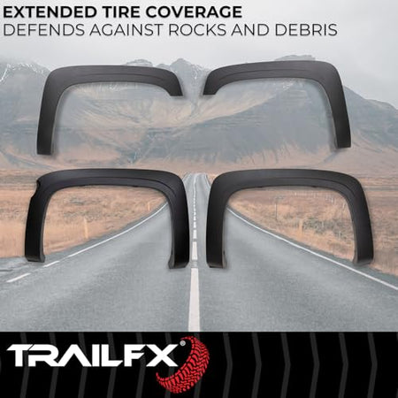 TRAILFX TFC3003OE Oe Style Flare Smooth Set Of 4 Truck & Exterior