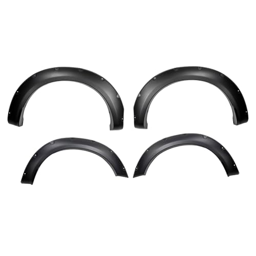 Trailfx TrailFX Pocket Fender Flares Fits 2023-2025 Ford F-250 Super Duty Black Plastic Fenders 2" Tire