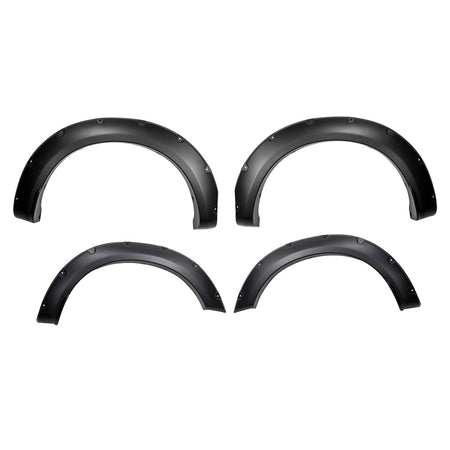 Trailfx TrailFX Pocket Fender Flares Fits 2023-2025 Ford F-250 Super Duty Black Plastic Fenders 2" Tire