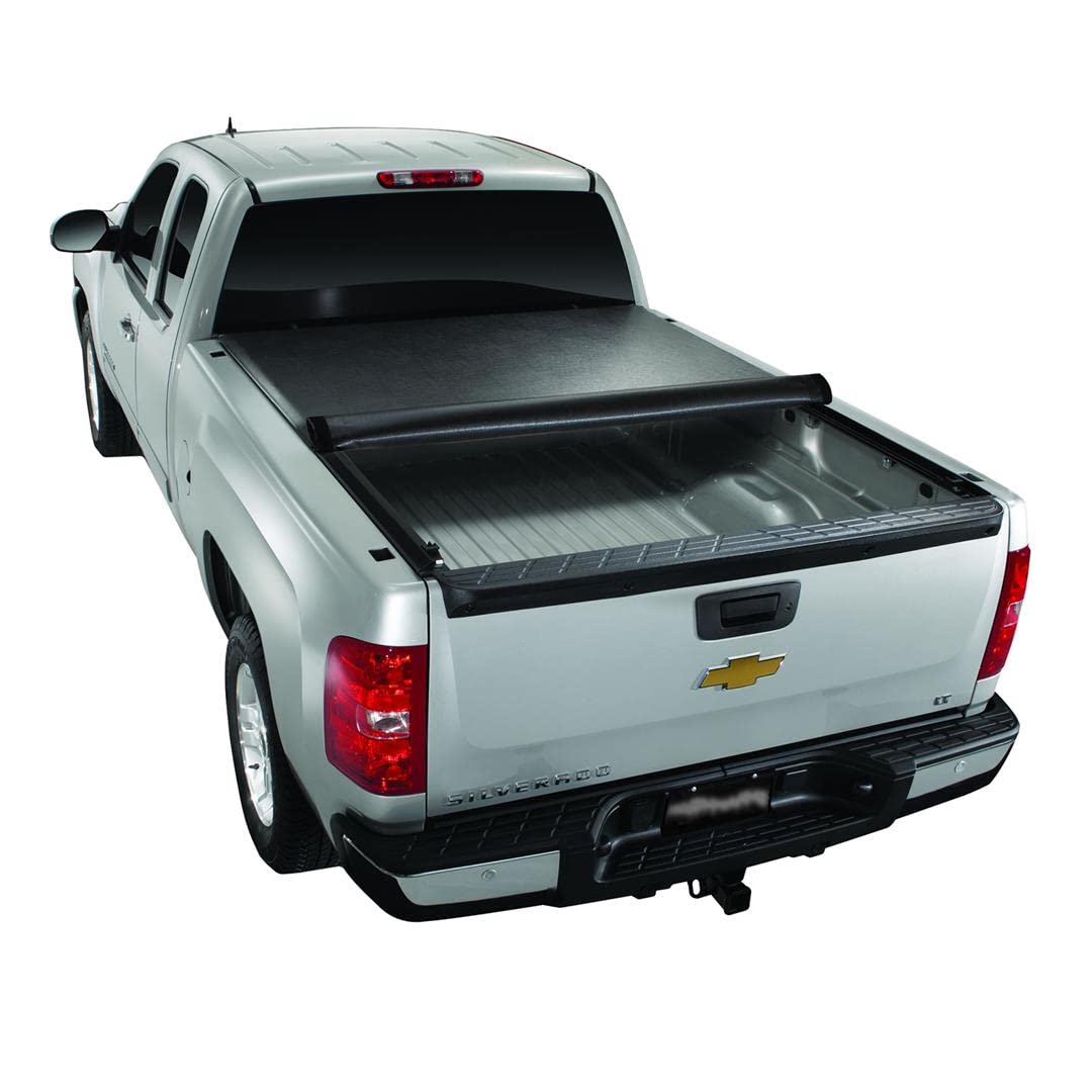 TRAILFX TFX3204 Soft Rolling Tonneau Cover for Ford F-150 5.5 Ft Bed 2015-2025 Blac...