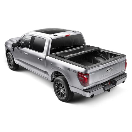 TRAILFX TFX8000 Hard Tri-Fold Tonneau Cover Fits 2021-2025 Ford F-150 5.5 Foot Bed ...