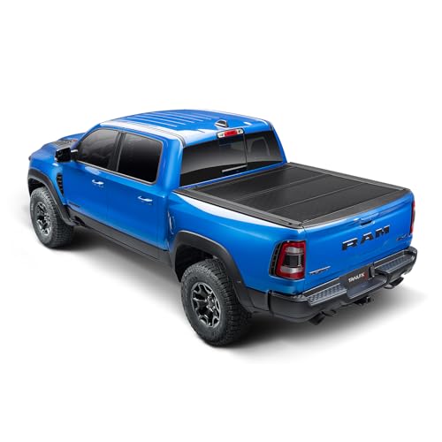 Trailfx TrailFX Hard Tri-Fold Truck Bed Tonneau Cover Fits 2019-2025 Ram 1500 5.7 Foot Bed No RamBox Gloss