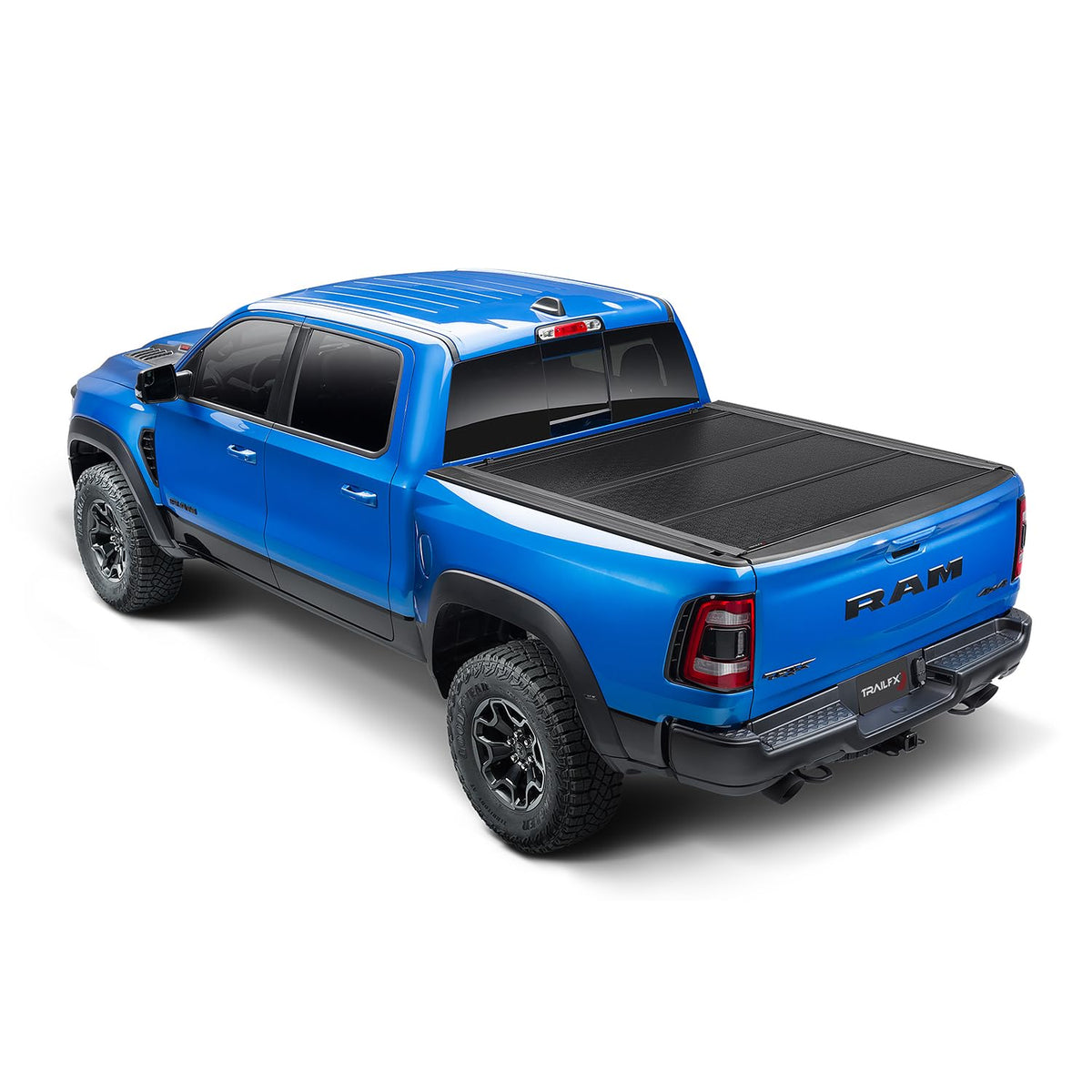 Trailfx TrailFX Hard Tri-Fold Truck Bed Tonneau Cover Fits 2019-2025 Ram 1500 5.7 Foot Bed No RamBox Gloss