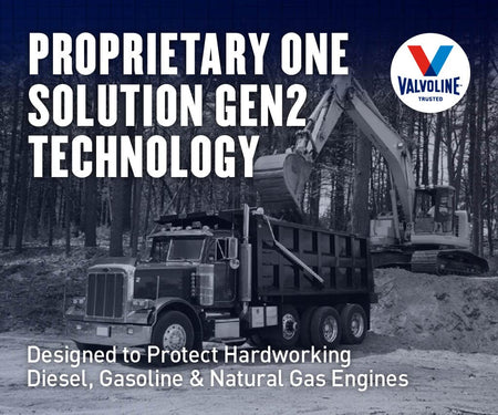 VALVOLINE 818289 Premium Blue One Solution SAE 10W-30 Diesel Engine Oil 1 GA