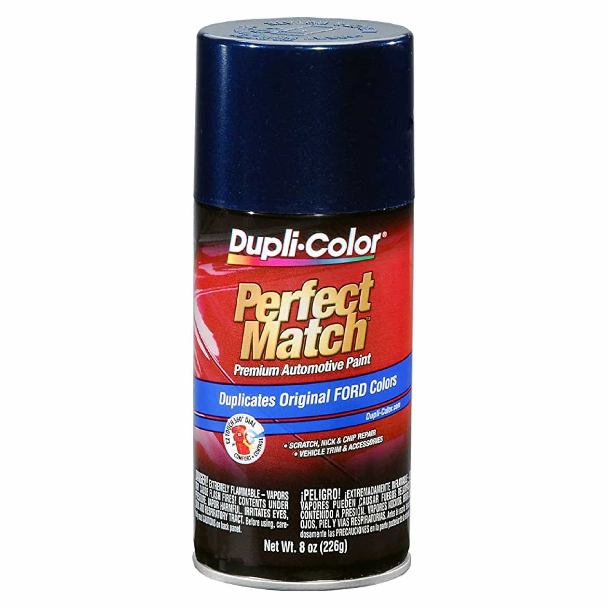 Dupli-Color Dupli-Color Perfect Match Premium Automotive Paint, True Blue, 8 oz