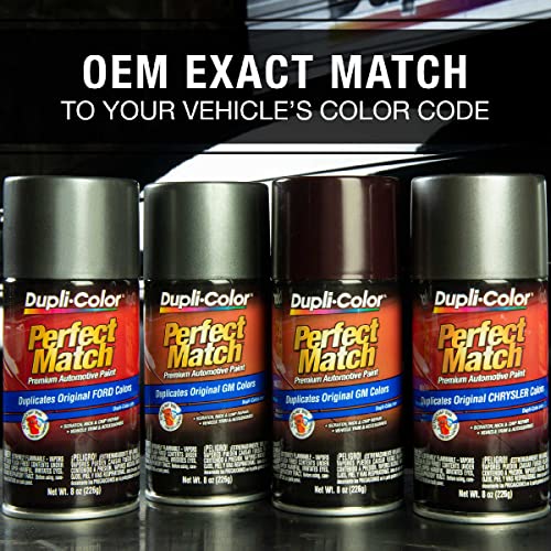 Dupli-Color Dupli-Color Perfect Match Premium Automotive Paint, Black (M), 8 oz