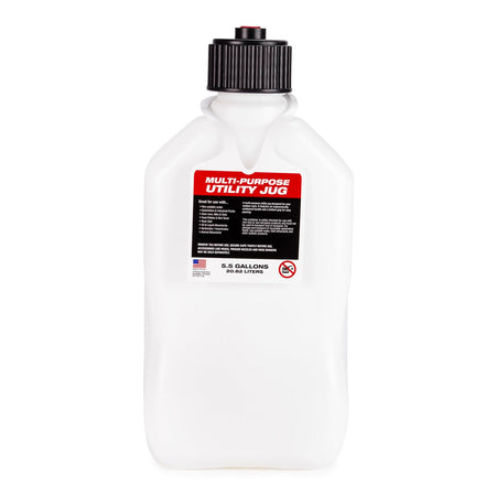 VP Racing VP Racing 3522 - Universal Fit - 5.5 Gallon Motorsport Jug, Contoured Handle, Multipurpose Cap,