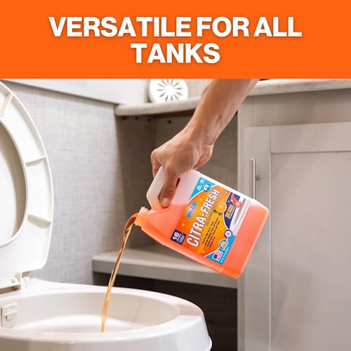 Walex Walex Citra-Fresh Liquid Holding Tank Treatment for RV, Camper & Marine - Black Water Tank Deodorizer