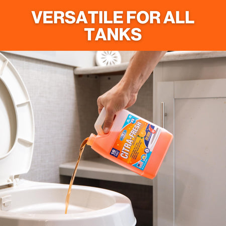 Walex Walex Citra-Fresh Liquid Holding Tank Treatment for RV, Camper & Marine - Black Water Tank Deodorizer