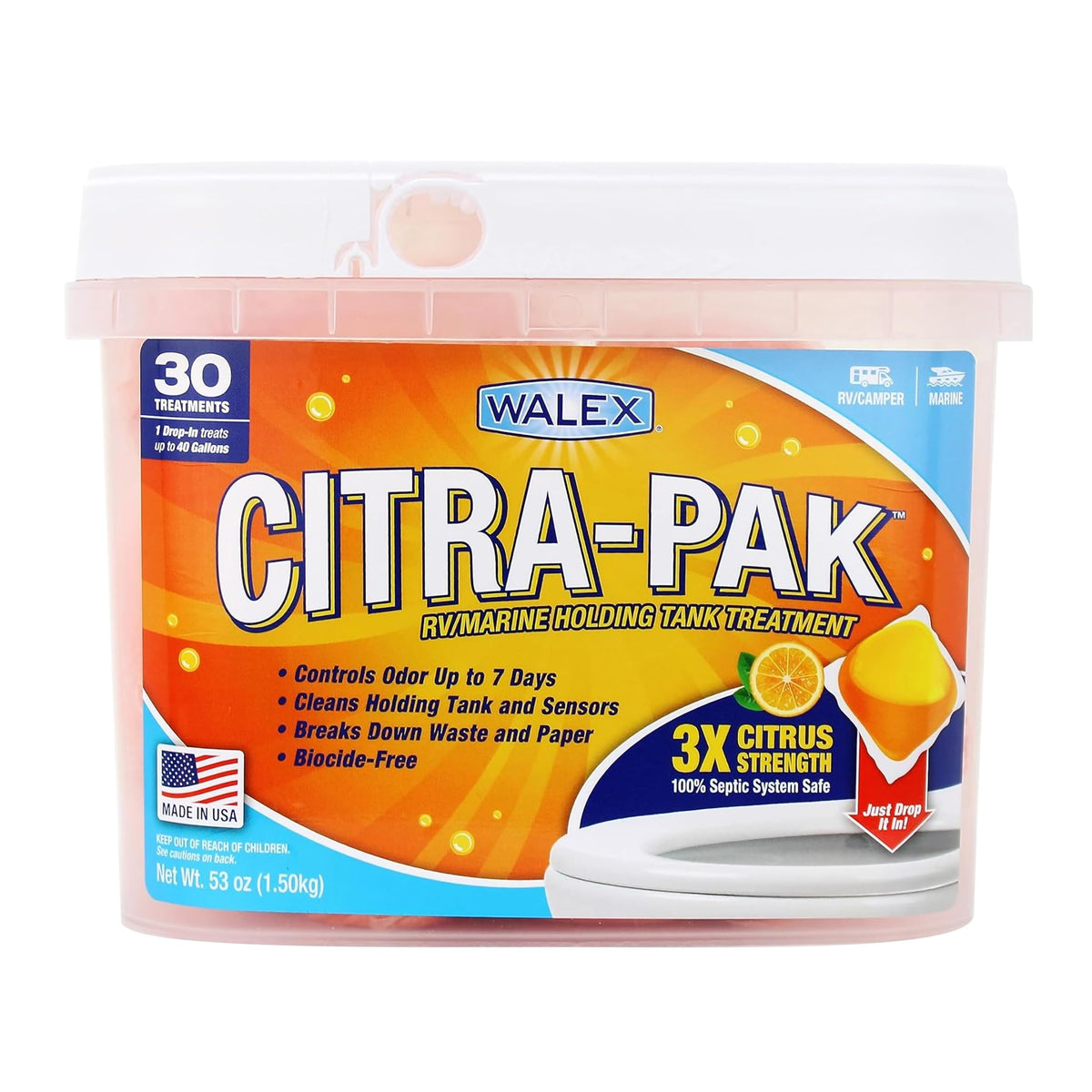 WALEX CITRAPAK30 CITRA-PAK 30-PK