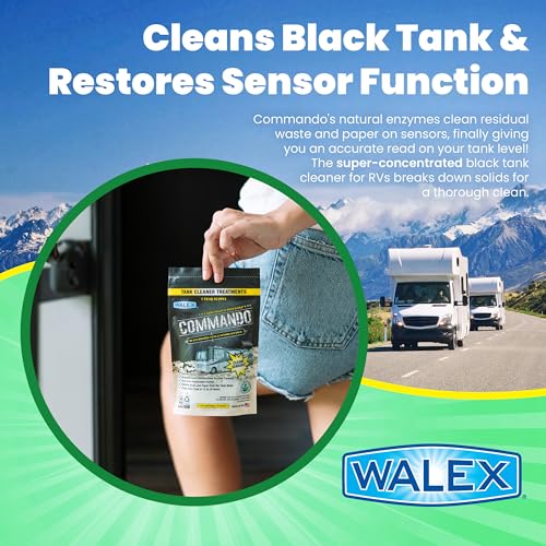 WALEX CMDOBG COMMANDO-BLACK TANK CLEANER RETAIL