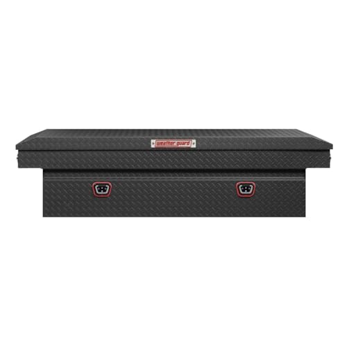 WEATHERGUARD 117-52-04 Weather Guard Model  Saddle Truck Box, Aluminum, For Full-Size Truc...