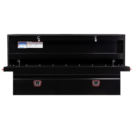 WEATHERGUARD 120-5-04 Weather Guard Model  Saddle Truck Box, Steel, for Full Size Trucks,...