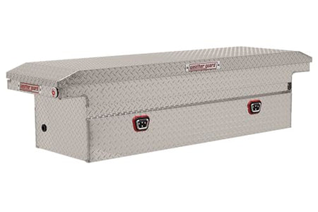 WEATHERGUARD 121-0-04 Weather Guard Model Saddle Truck Box, Aluminum, For Full Size Truc...