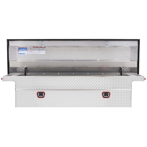 WEATHERGUARD 121-0-04 Weather Guard Model  Saddle Truck Box, Aluminum, For Full Size Truc...