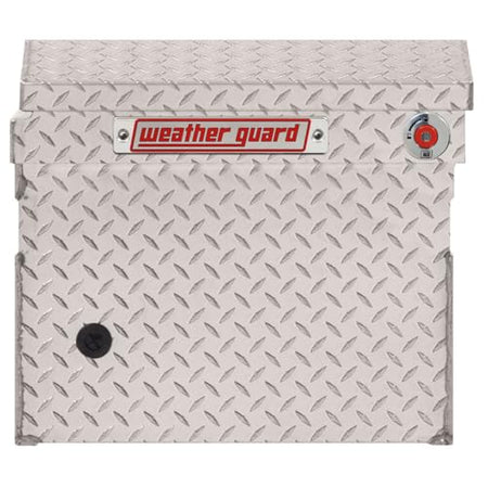 WEATHERGUARD 121-0-04 Weather Guard Model  Saddle Truck Box, Aluminum, For Full Size Truc...