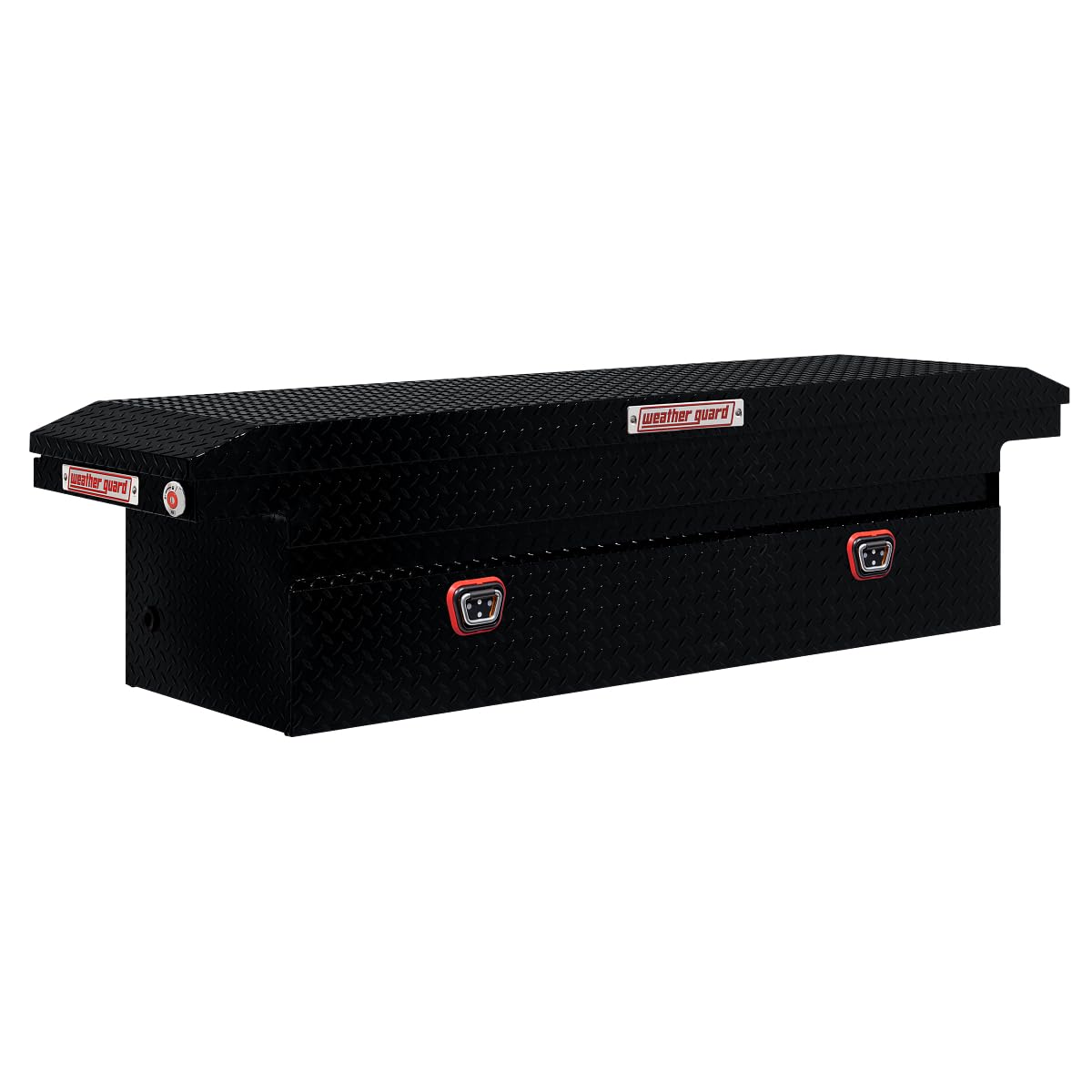 WEATHERGUARD 121-5-04 Weather Guard Model Saddle Truck Box, Aluminum, for Full Size Truc...