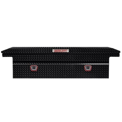 WEATHERGUARD 121-5-04 Weather Guard Model  Saddle Truck Box, Aluminum, for Full Size Truc...