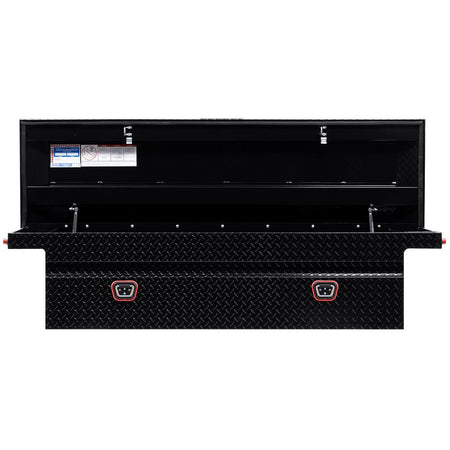 WEATHERGUARD 121-5-04 Weather Guard Model  Saddle Truck Box, Aluminum, for Full Size Truc...