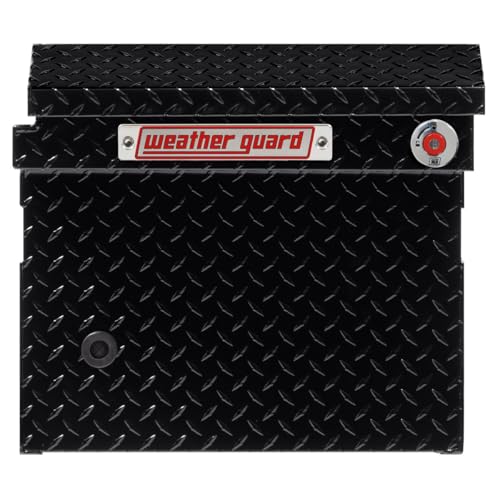 WEATHERGUARD 121-5-04 Weather Guard Model  Saddle Truck Box, Aluminum, for Full Size Truc...