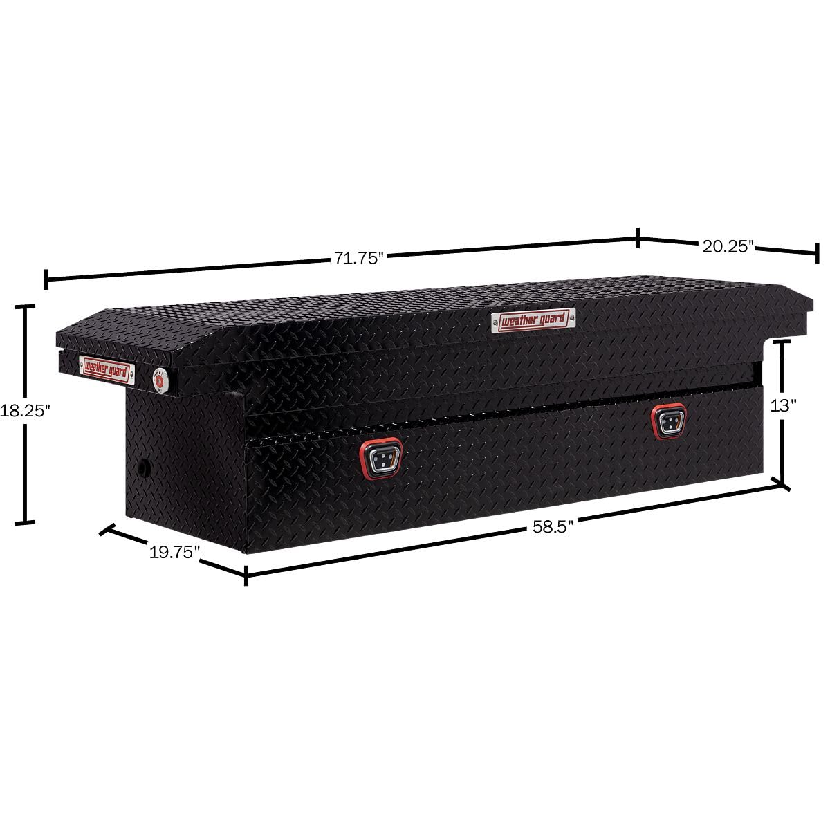WEATHERGUARD 121504 SADDLE BOX