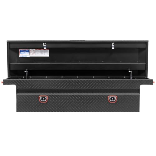 WEATHERGUARD 121-52-04 Weather Guard Model  Saddle Truck Box, Aluminum, For Full Size Truc...