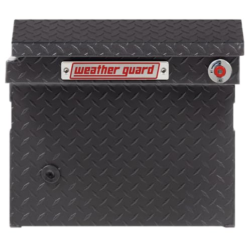 WEATHERGUARD 121-52-04 Weather Guard Model  Saddle Truck Box, Aluminum, For Full Size Truc...