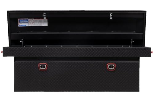 WEATHER-GUARD Model 123-52-04 Saddle Box, Aluminum