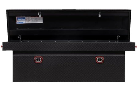 WEATHER-GUARD Model 123-52-04 Saddle Box, Aluminum